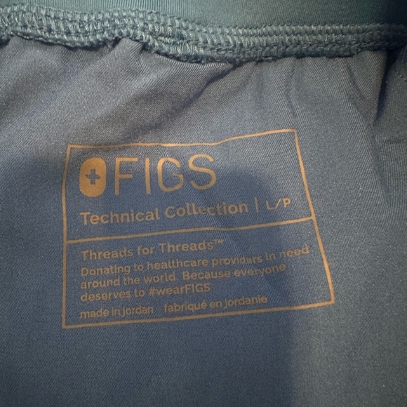 Figs Zamora Scrubs Jogger Pants Size Large Petite - Picture 11 of 11